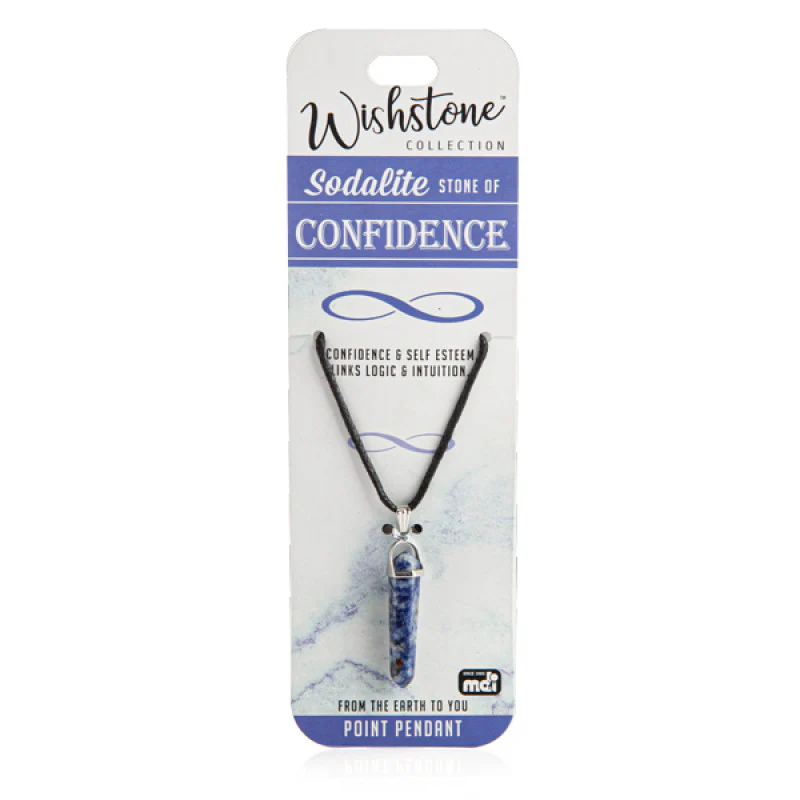 Sodalite Point Pendant