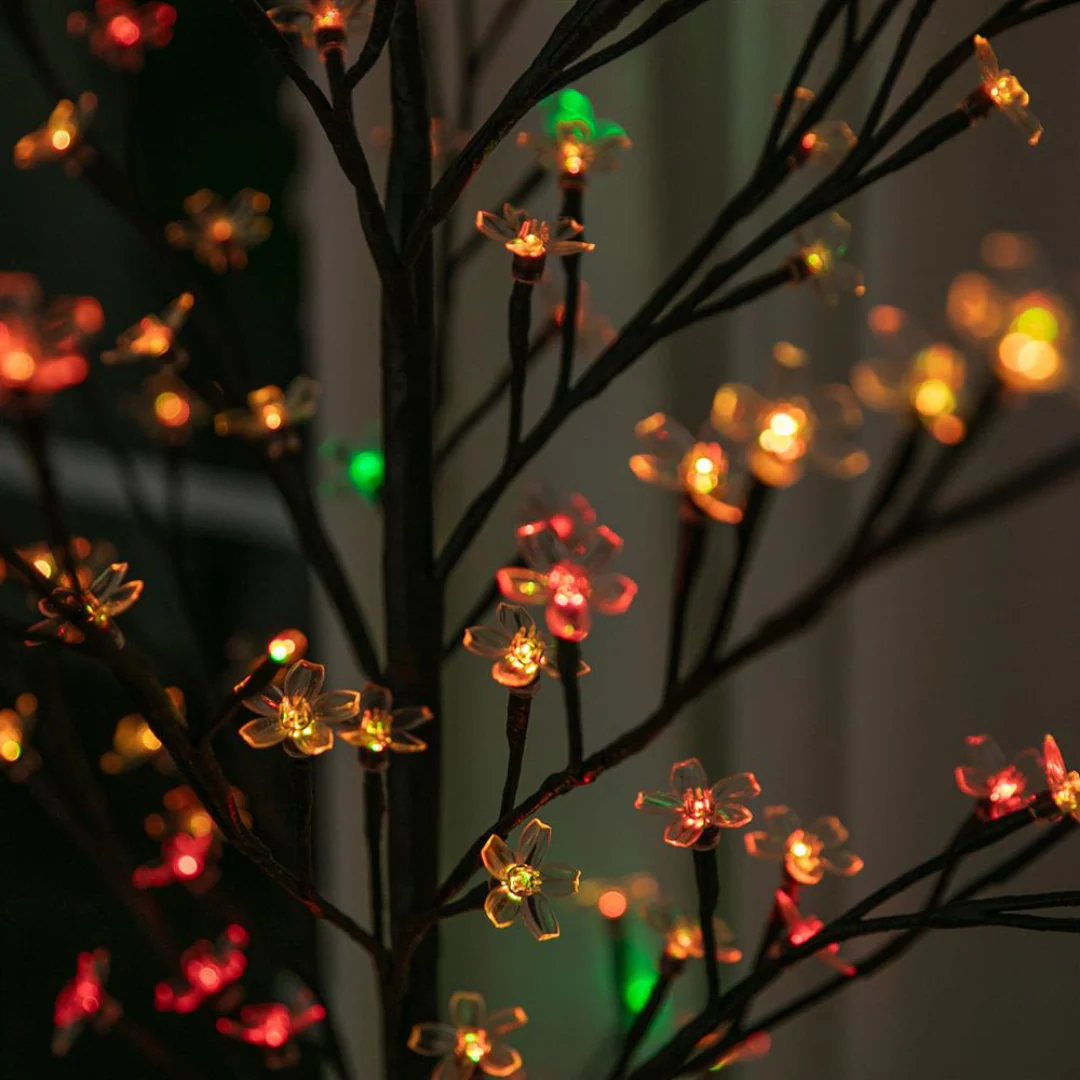 Solar LED Blossom Tree 180cm 200L Colour Change - Image 2
