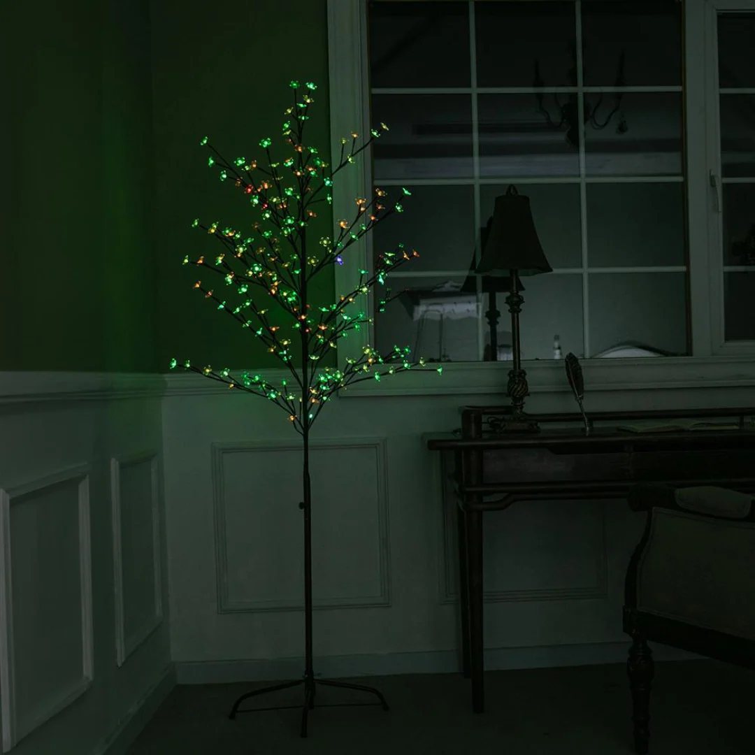 Solar LED Blossom Tree 180cm 200L Colour Change - Image 6