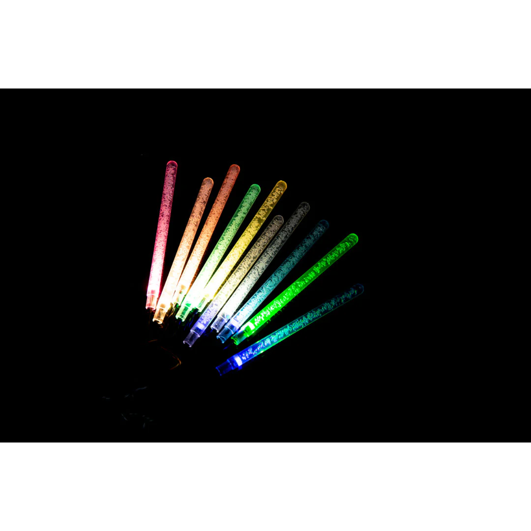 Solar LED Bubble Tubes 10pk Colour Change - Image 8