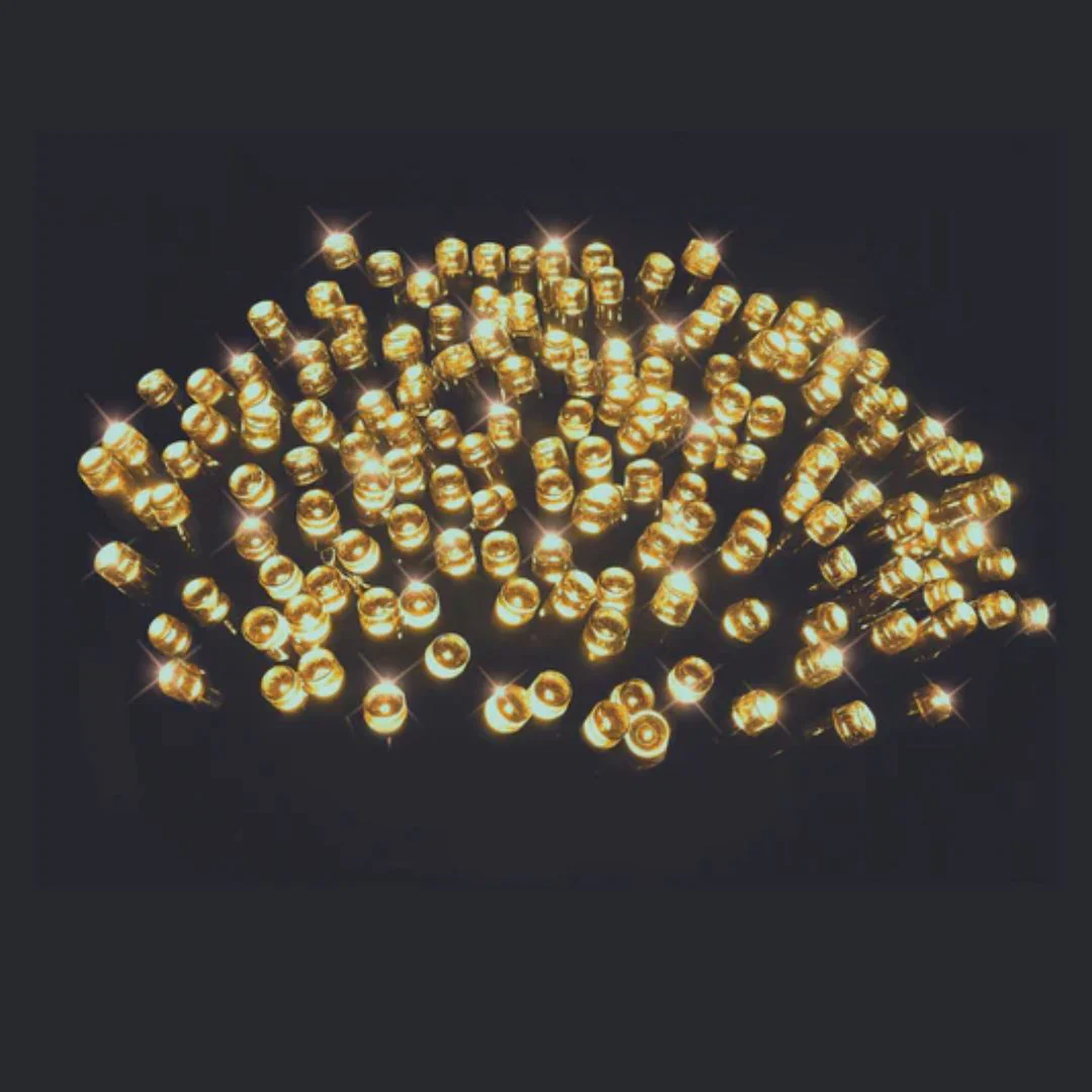 Solar LED Fairy Lights 1000 Warm White