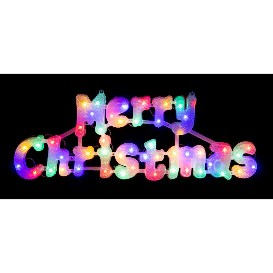 Solar LED Merry Christmas Plaque Assorted - Image 4