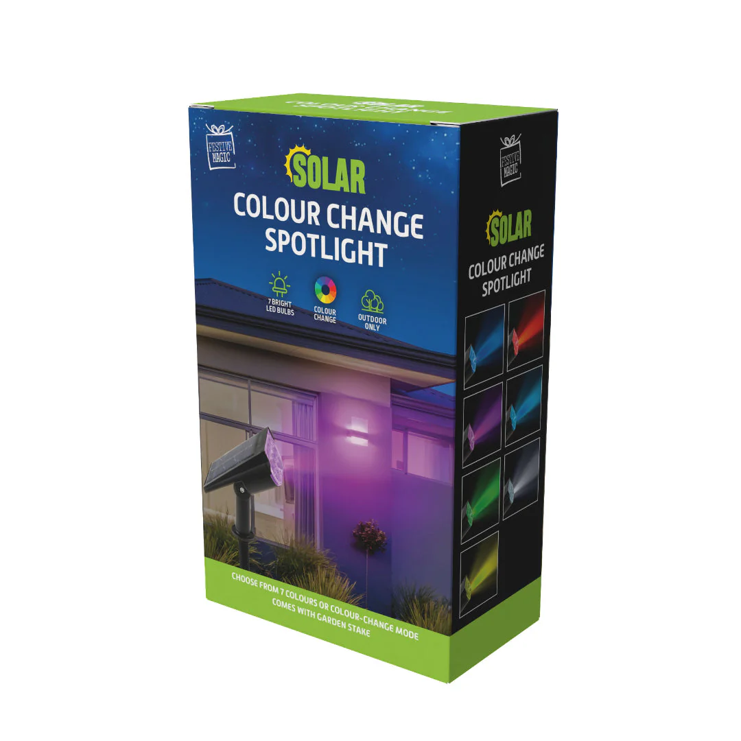 Solar LED Spotlight Colour Change - Image 16