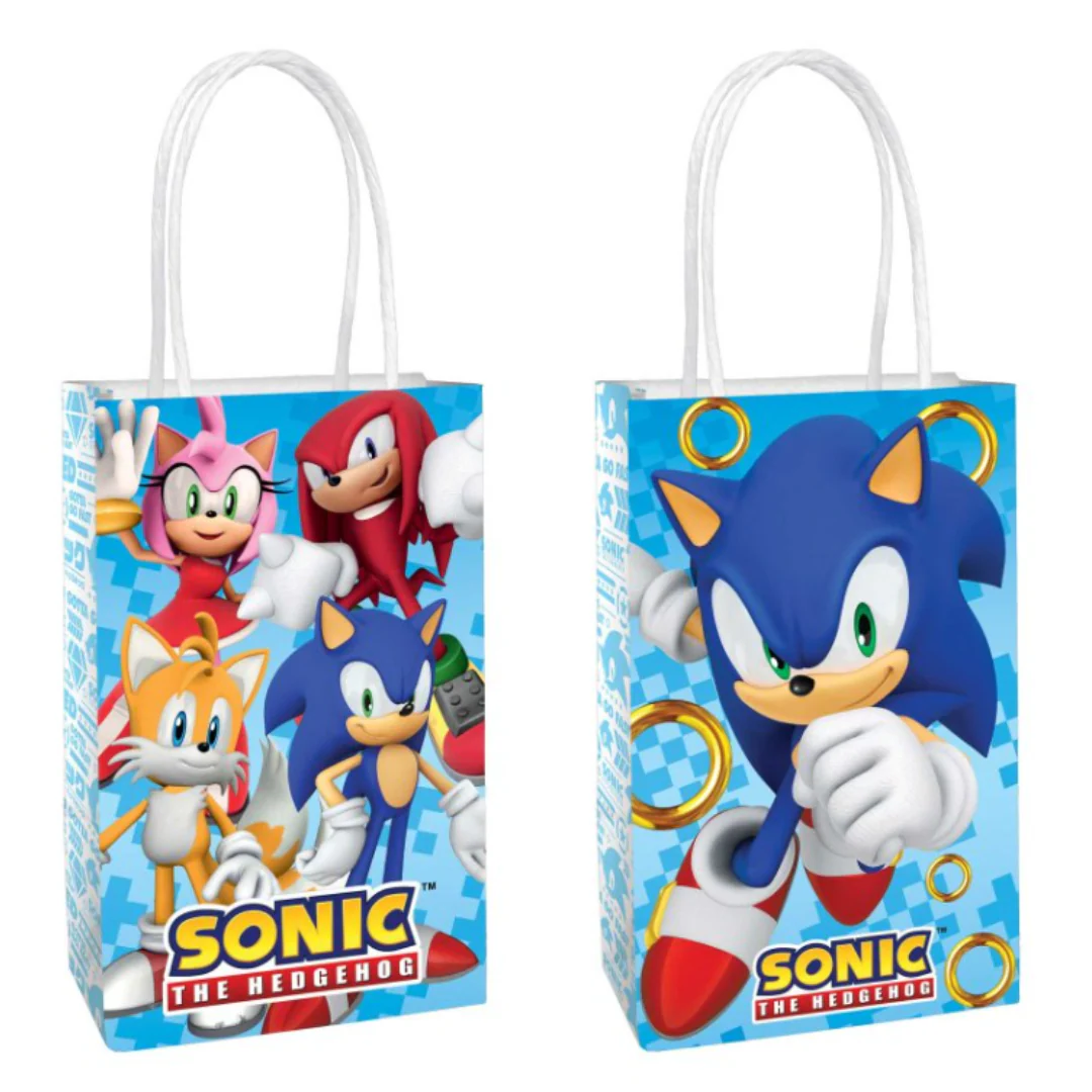 Sonic the Hedgehog Paper Kraft Bags
