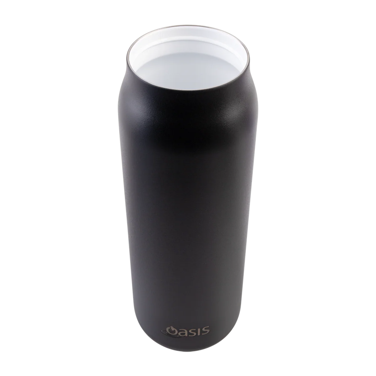 Oasis Sorrento Ceramic Lined Stainless Steel Double Wall Insulated Sipper Bottle 900ml Black - Image 6