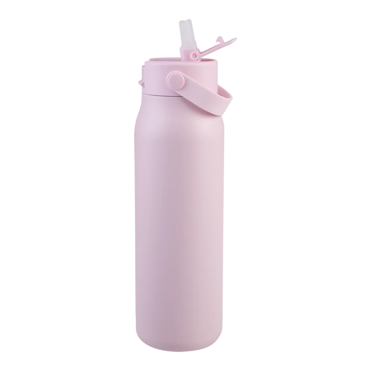 Oasis Sorrento Ceramic Lined Stainless Steel Double Wall Insulated Sipper Bottle 900ml Pink Lemonade - Image 3