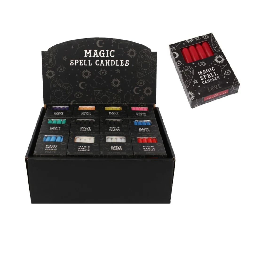 MAGIC SPELL CANDLES DISPLAY