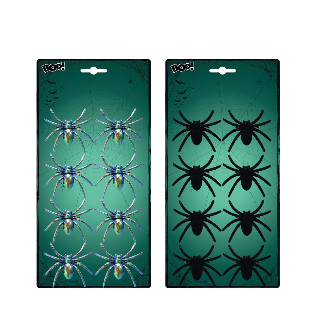 Spiders 8pk Assorted