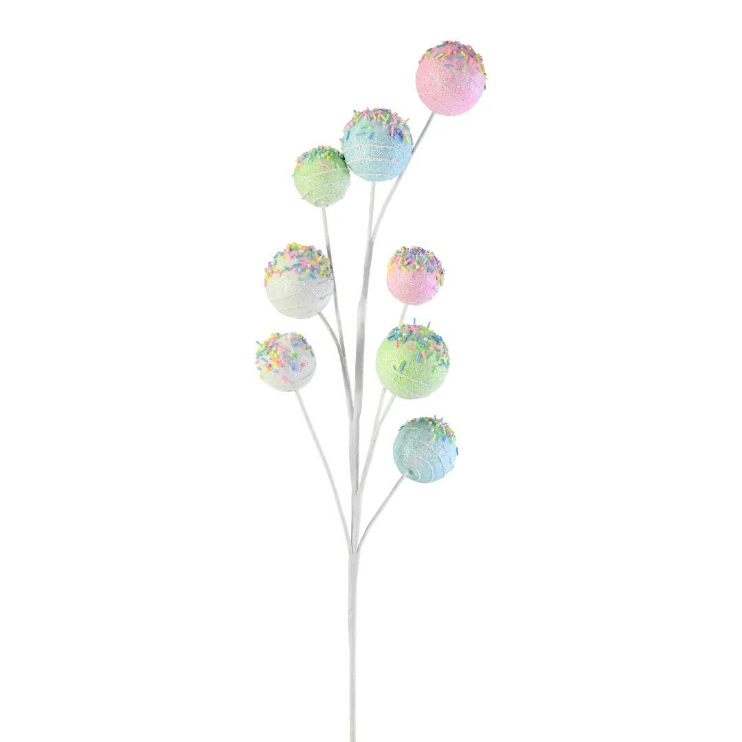 Sprinkles Foam Bauble Pick 75cm Assorted - Image 3