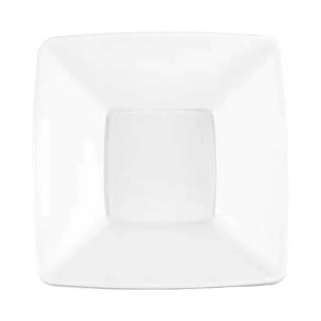 Square Bowl White 27.6cm Pk2