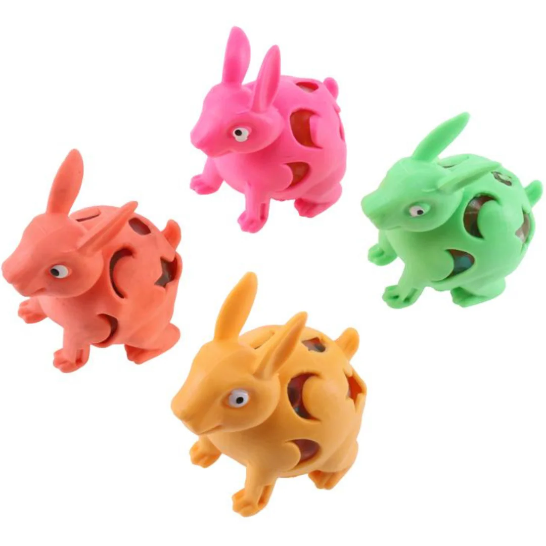 Squeeze Toy Mesh Rabbit 7.5cm