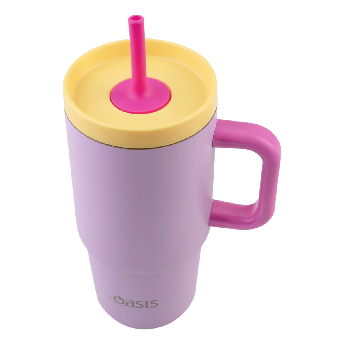 Oasis Stainless Steel Double Wall Insulated JNR Commuter Travel Tumbler 700ml Bubblegum Pink - Image 7