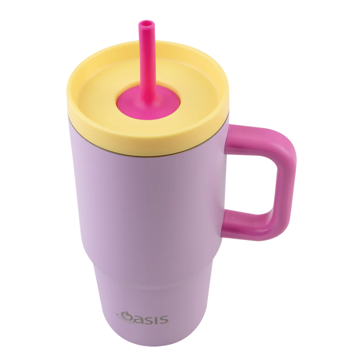 Oasis Stainless Steel Double Wall Insulated JNR Commuter Travel Tumbler 700ml Bubblegum Pink - Image 8