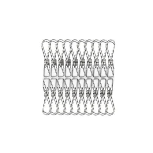 HANGIT STAINLESS STEEL PEGS 20PK 6CM - Image 2