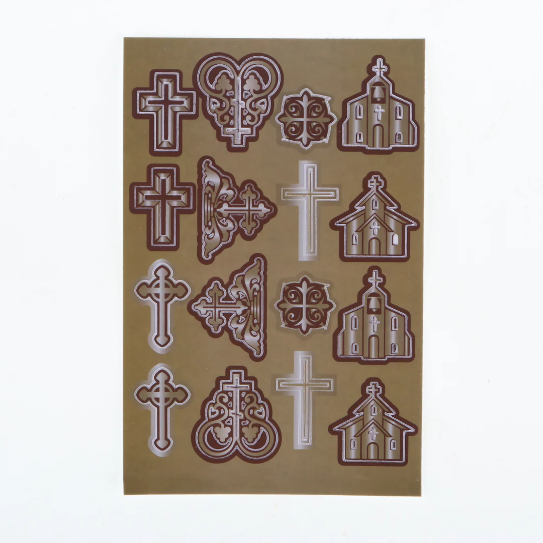 Stickers Die Cut For Easter Eggs 8.5x13cm 1pk 3 Asstd - Image 3