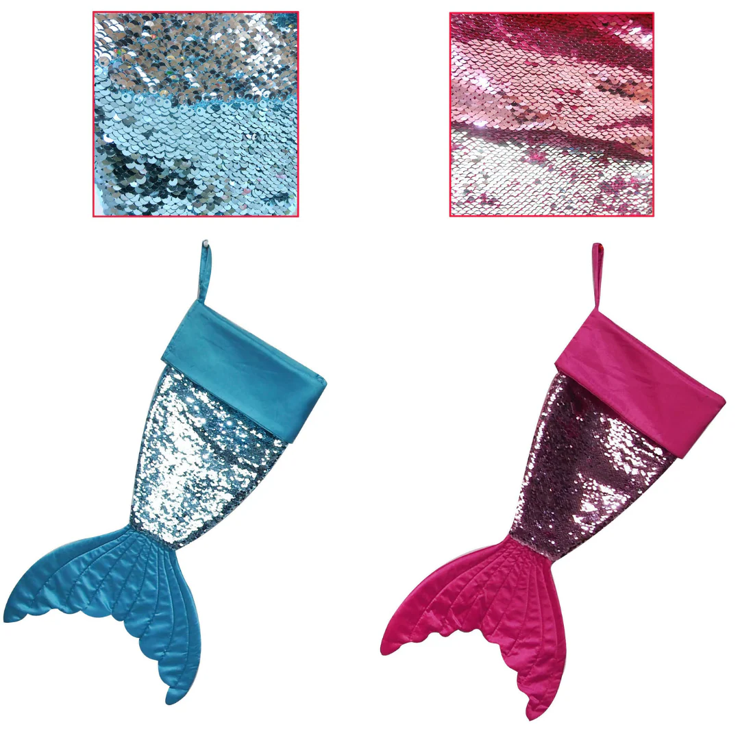 Stocking Reversible Sequin Mermaid Assorted