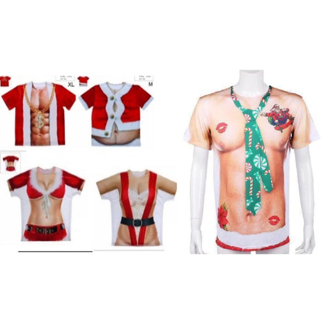 Sublimation Print Ugly T-Shirts