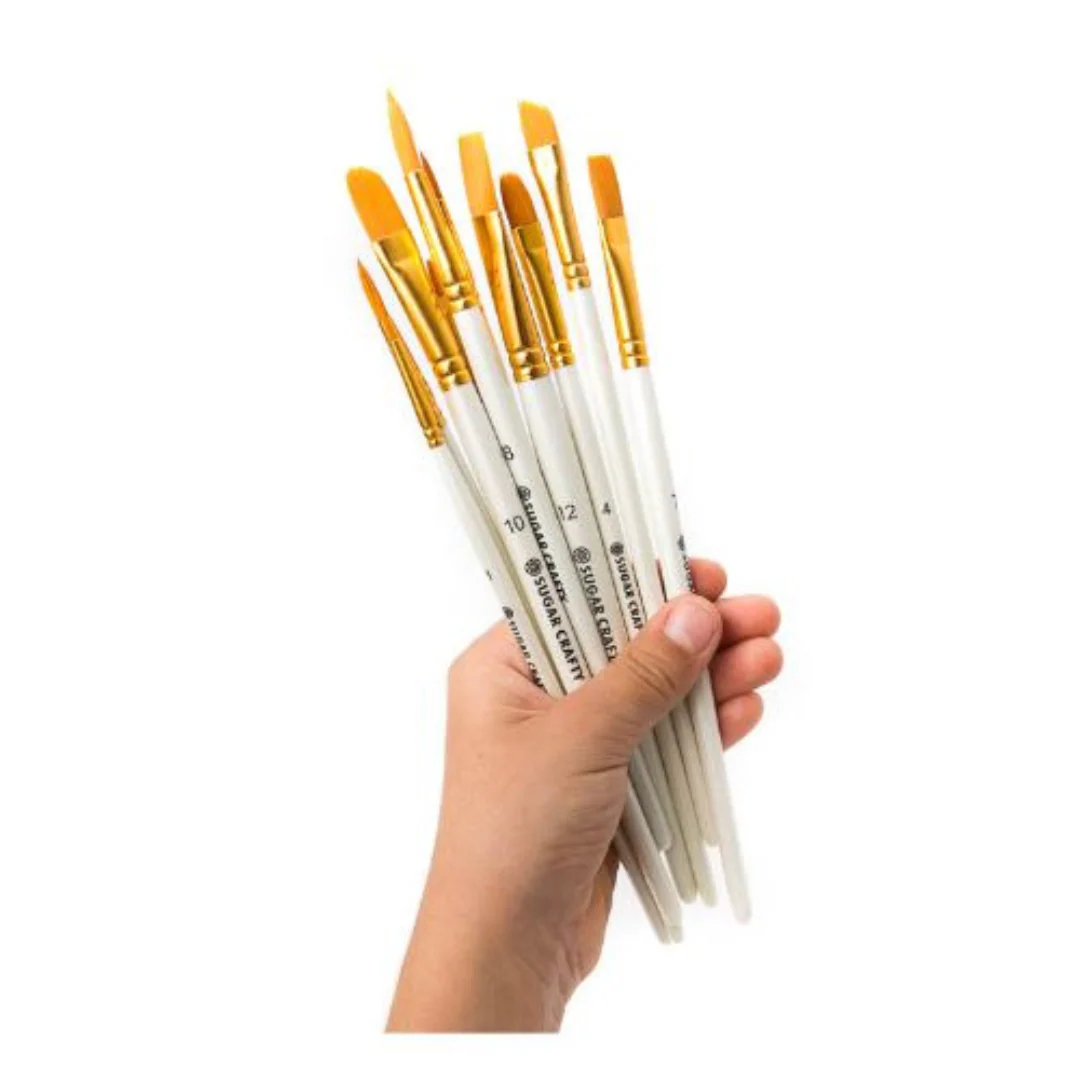 Sprinks Sugarcraft Brush Set 10 pieces