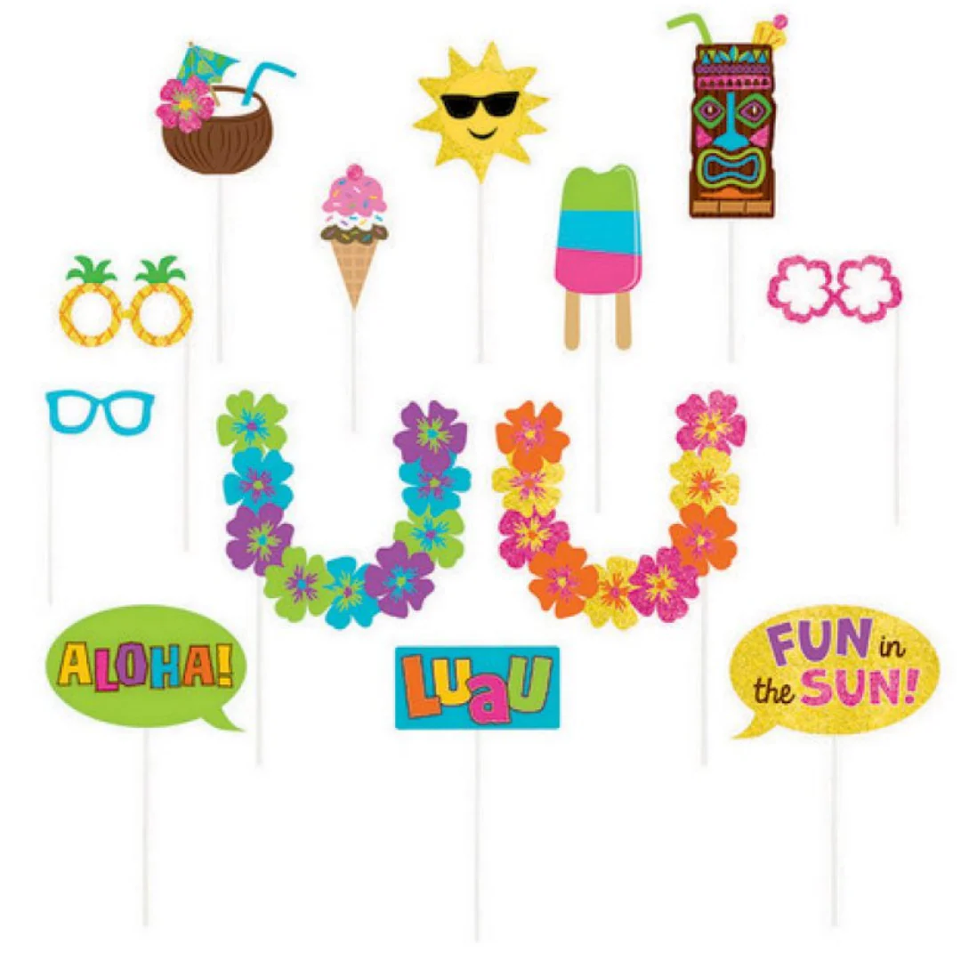 Summer Luau Photo Prop Kit Pk13