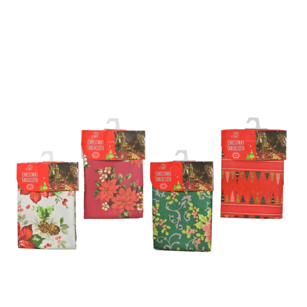 Tablecloth Printed 132x228cm Assorted