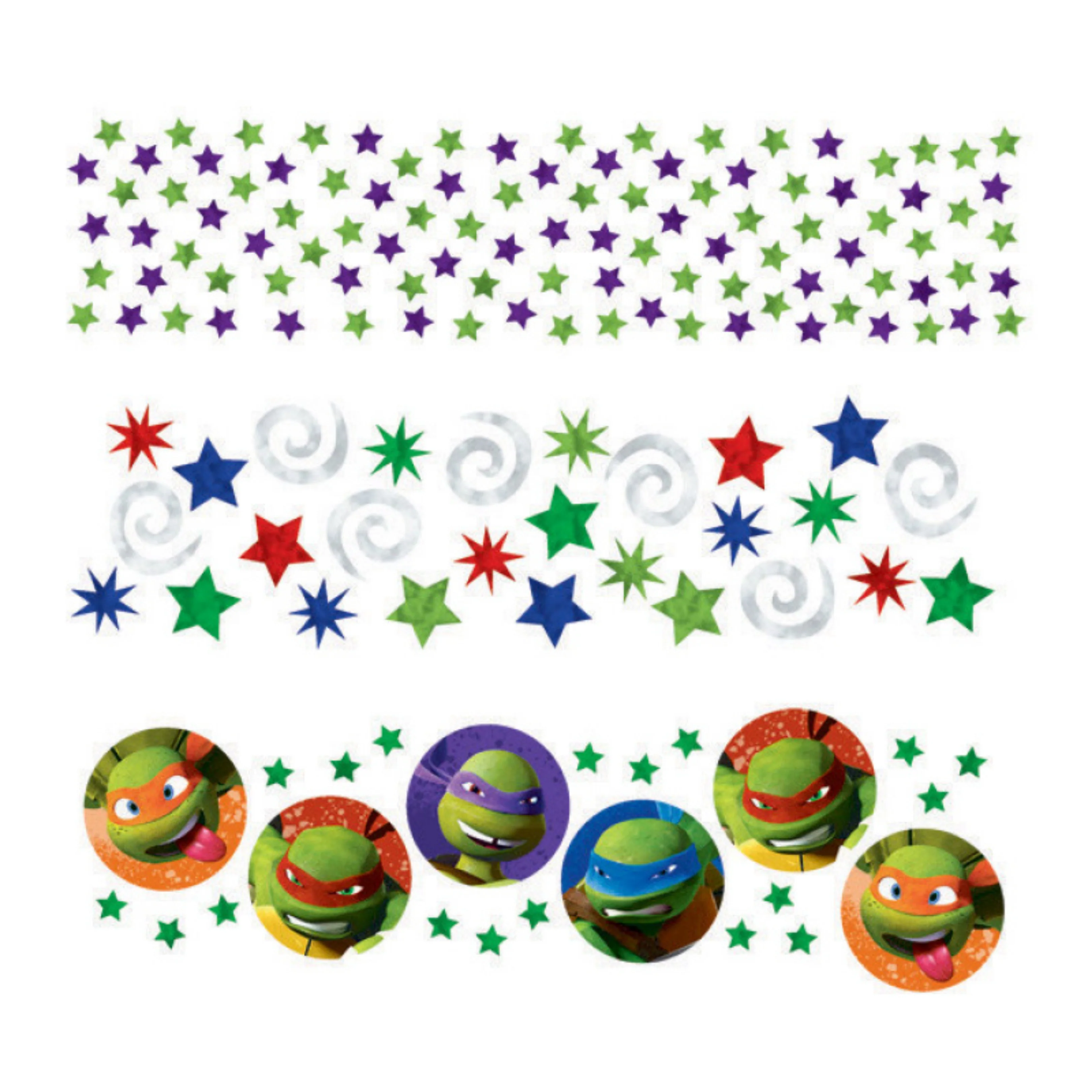 Teenage Mutant Ninja Turtles Value Confetti 34g