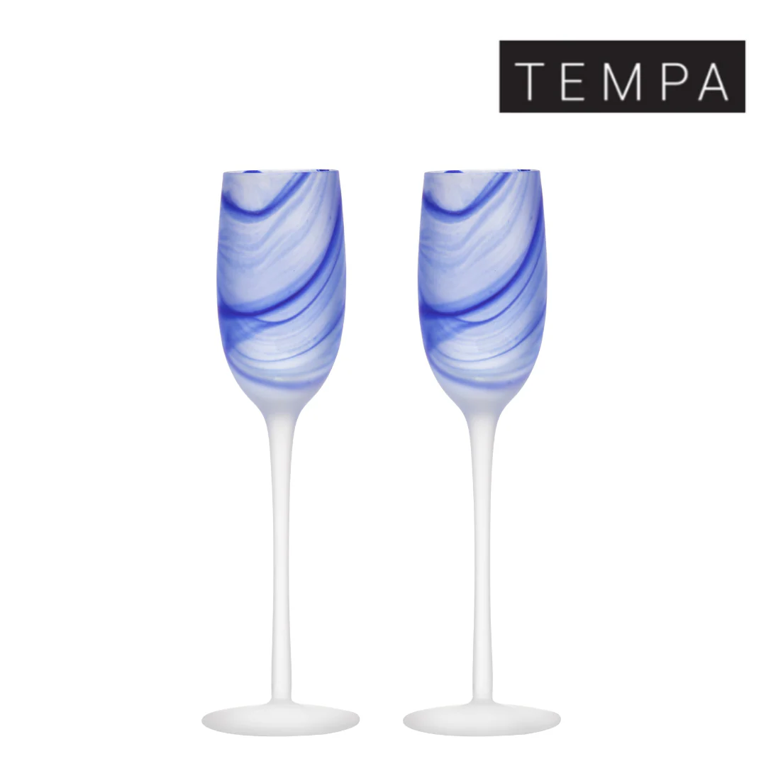 Skylar Ocean 2pk Champagne Glass