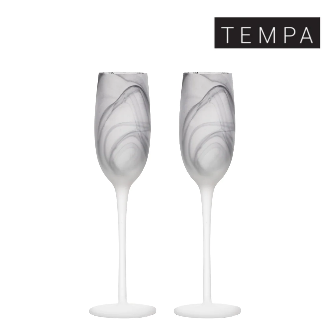 Skylar Storm 2pk Champagne Glass