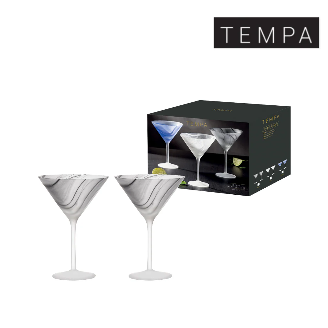 Skylar Storm 2pk Martini Glass - Image 2