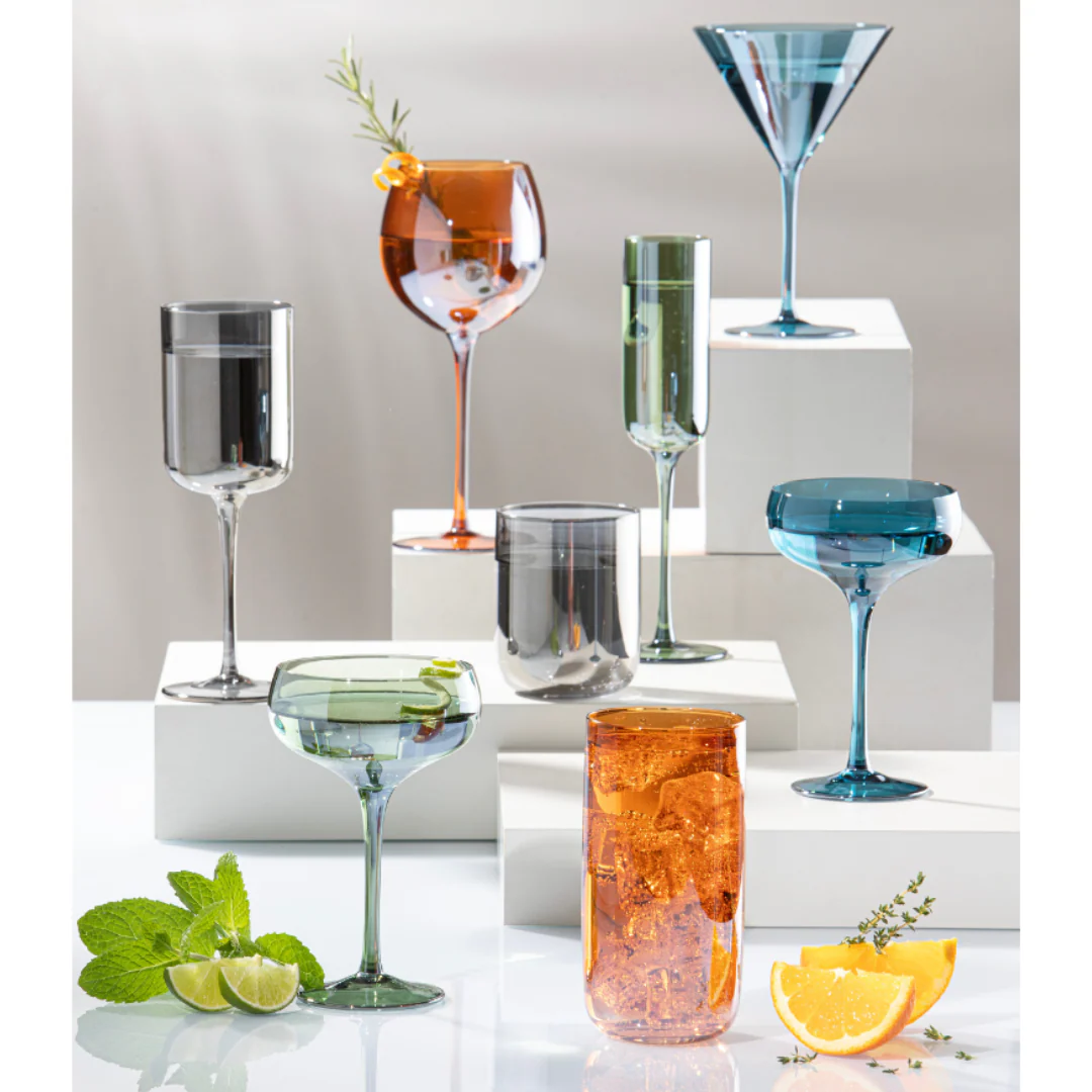Verity Fern 2pk Gin Glass - Image 2