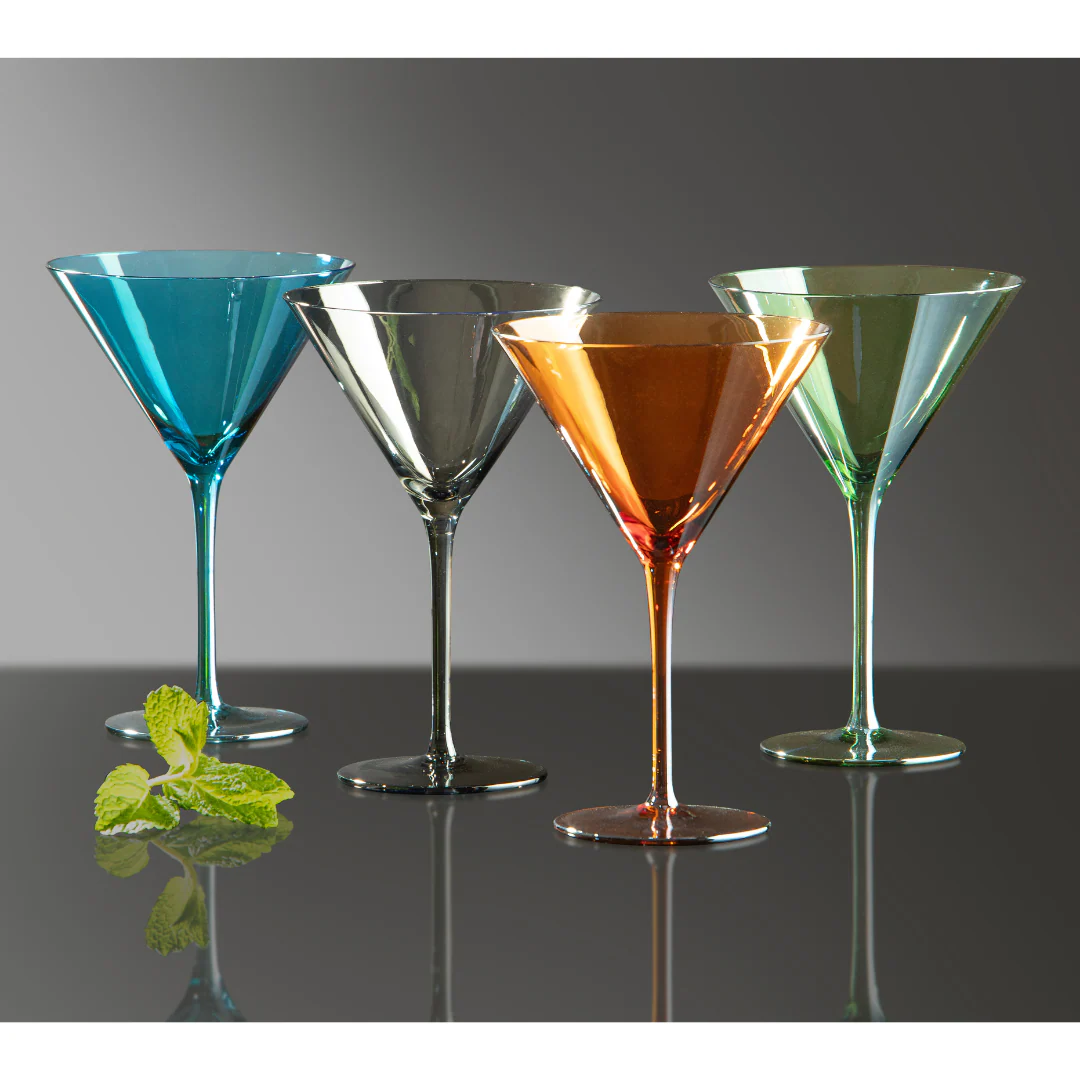 Verity Fern 2pk Martini Glass - Image 2