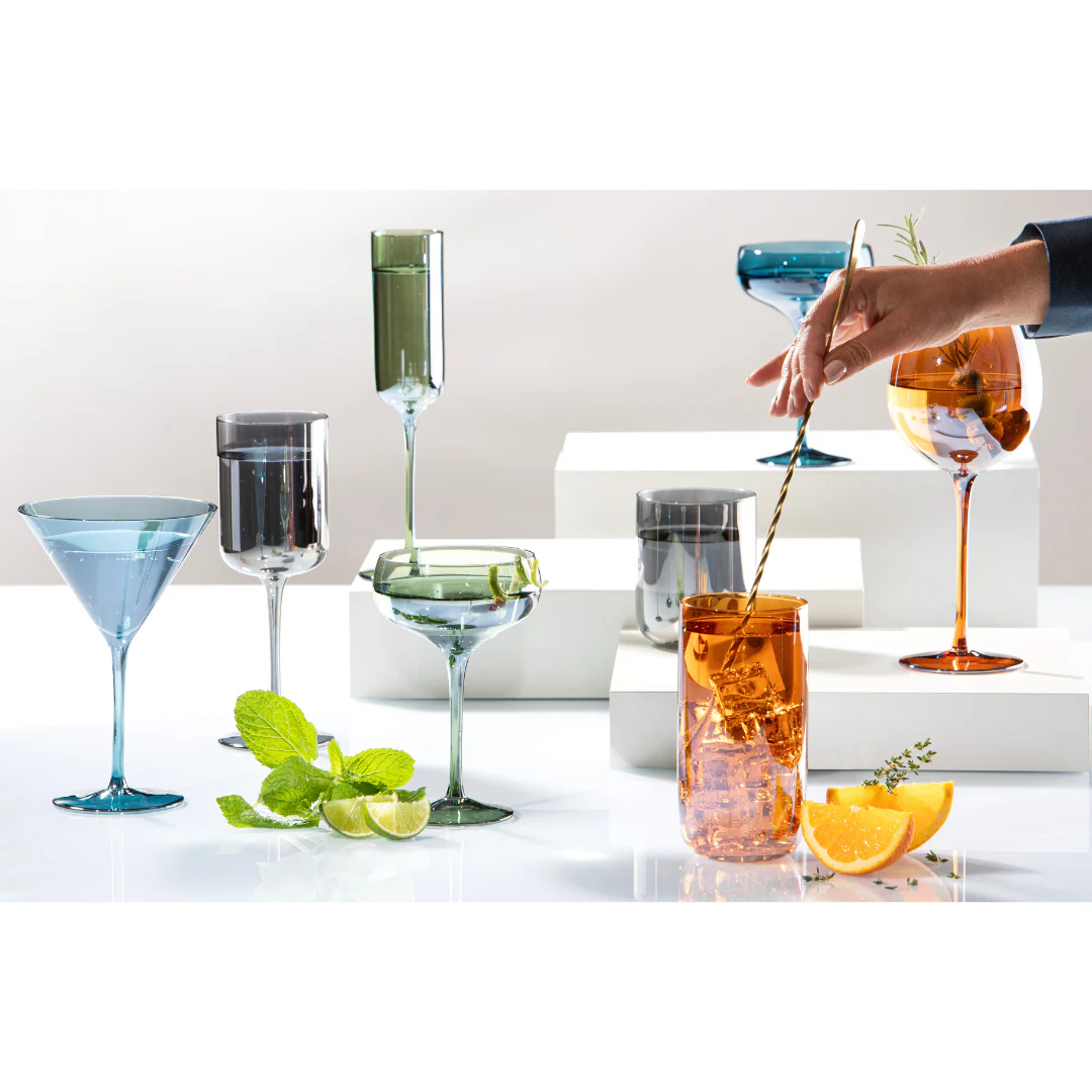 Verity Fern 2pk Martini Glass - Image 3