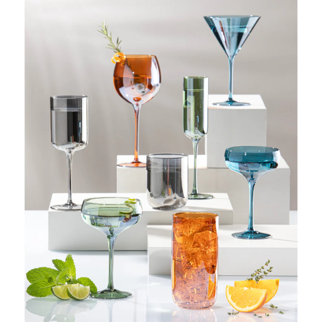 Verity Sapphire 2pk Coupe Glass - Image 3