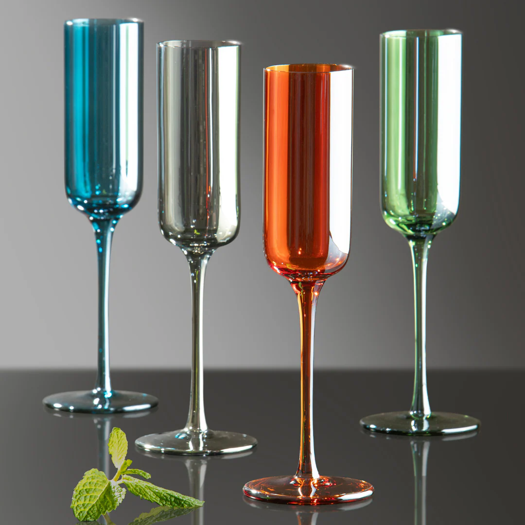 Verity Smoke 2pk Champagne Glass - Image 2