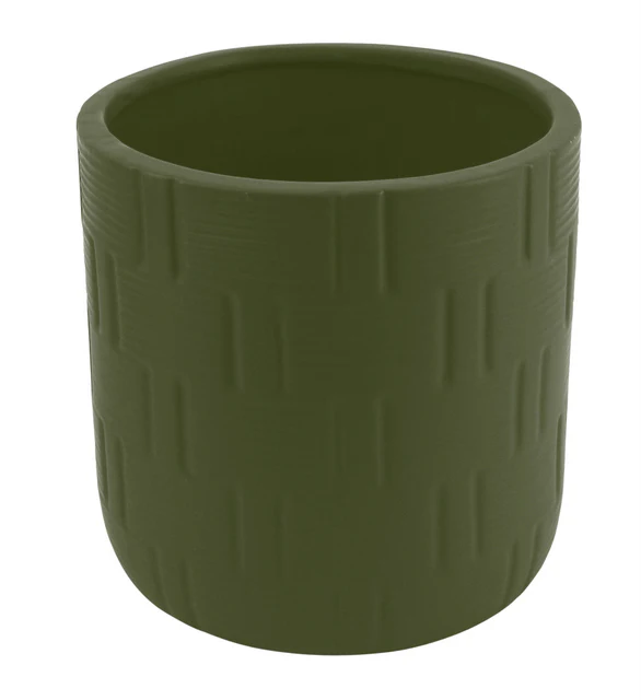 Temperance Planter 17x17cm Green