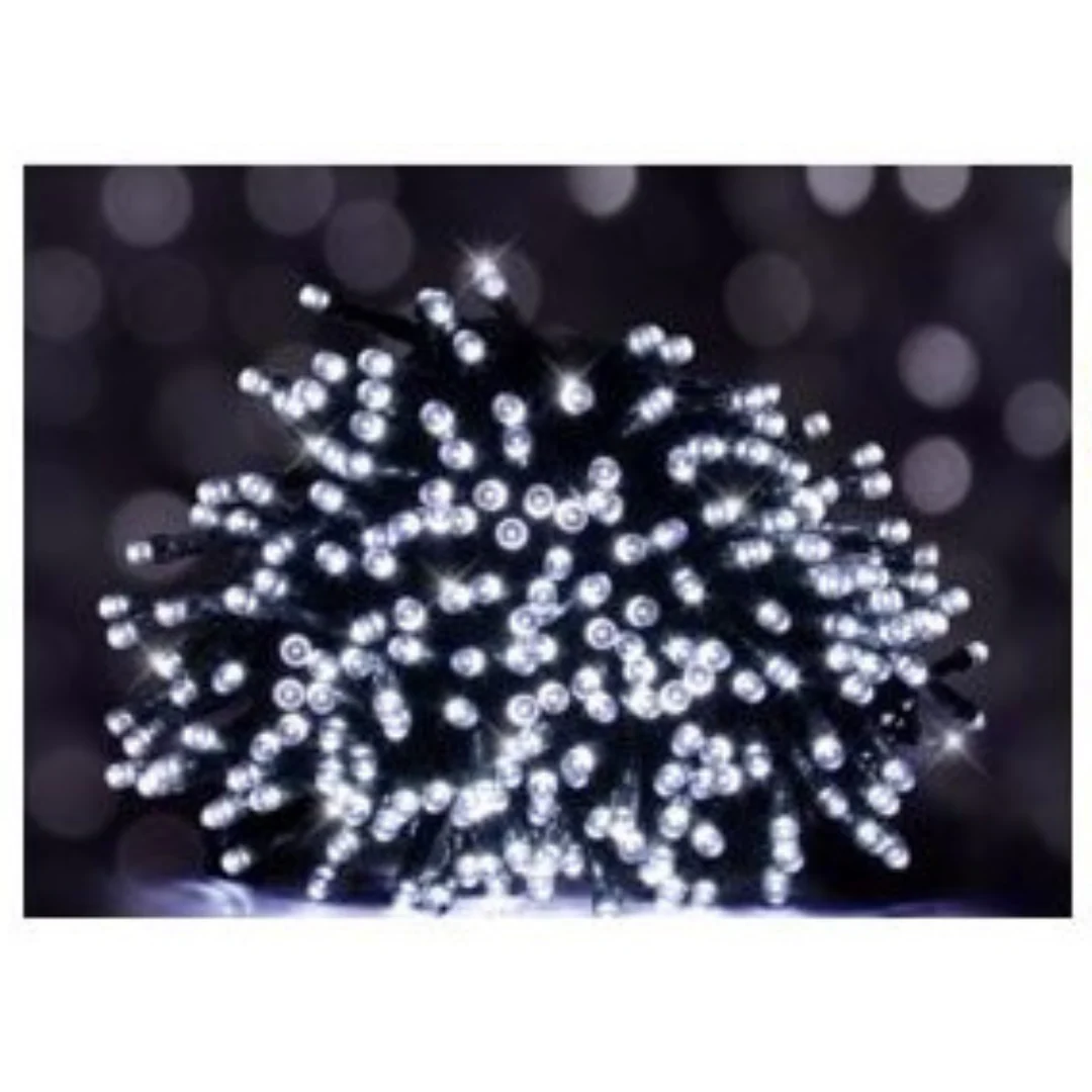 Timer Lights LED 100 Battery Operated in Jar Cool White - Image 3