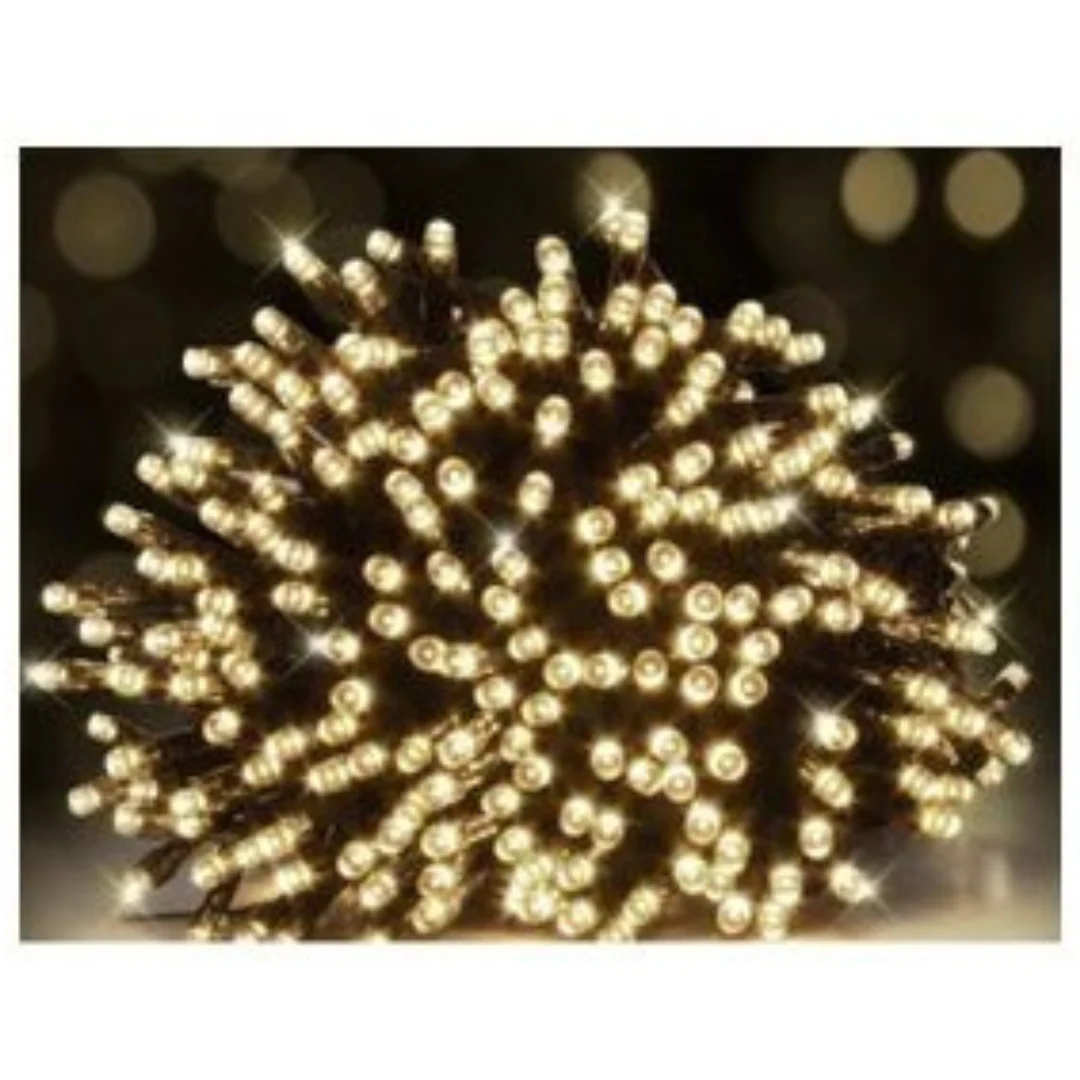 Timer Lights LED 100 Battery Operated in Jar Warm White - Image 2