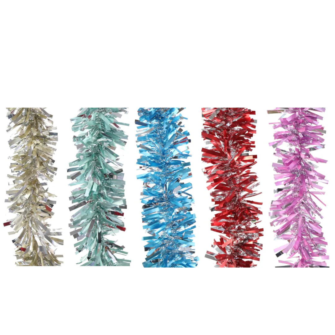 Tinsel 2 Tones 200cm Assorted
