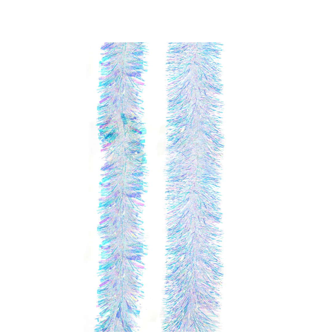 Tinsel Iridescent Fine/Mixed Cut 2m Assorted