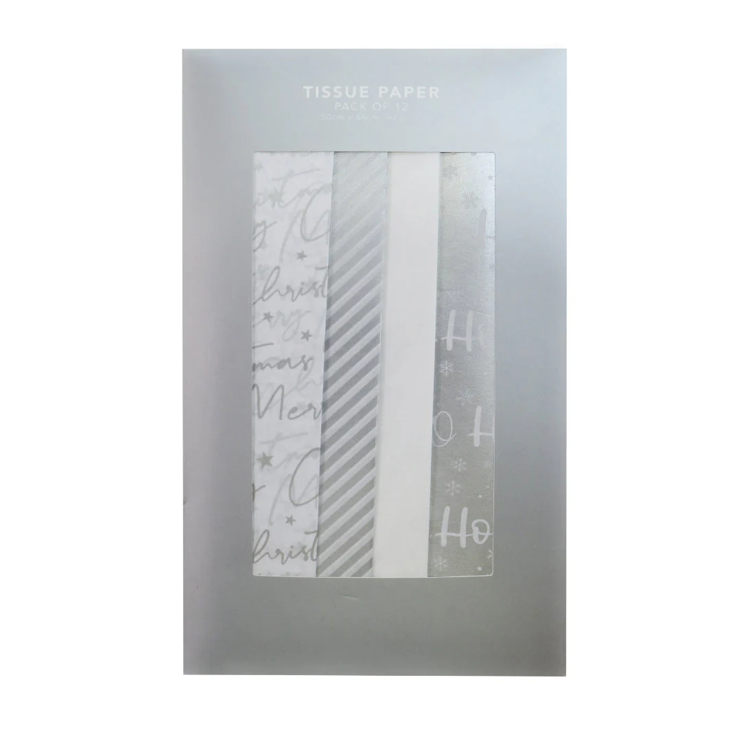 Tissue Paper 50x75cm 12pk PRT Assorted - Image 2