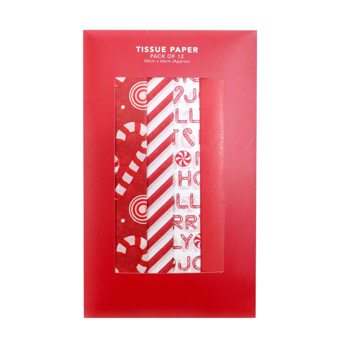 Tissue Paper 50x75cm 12pk PRT Assorted - Image 3