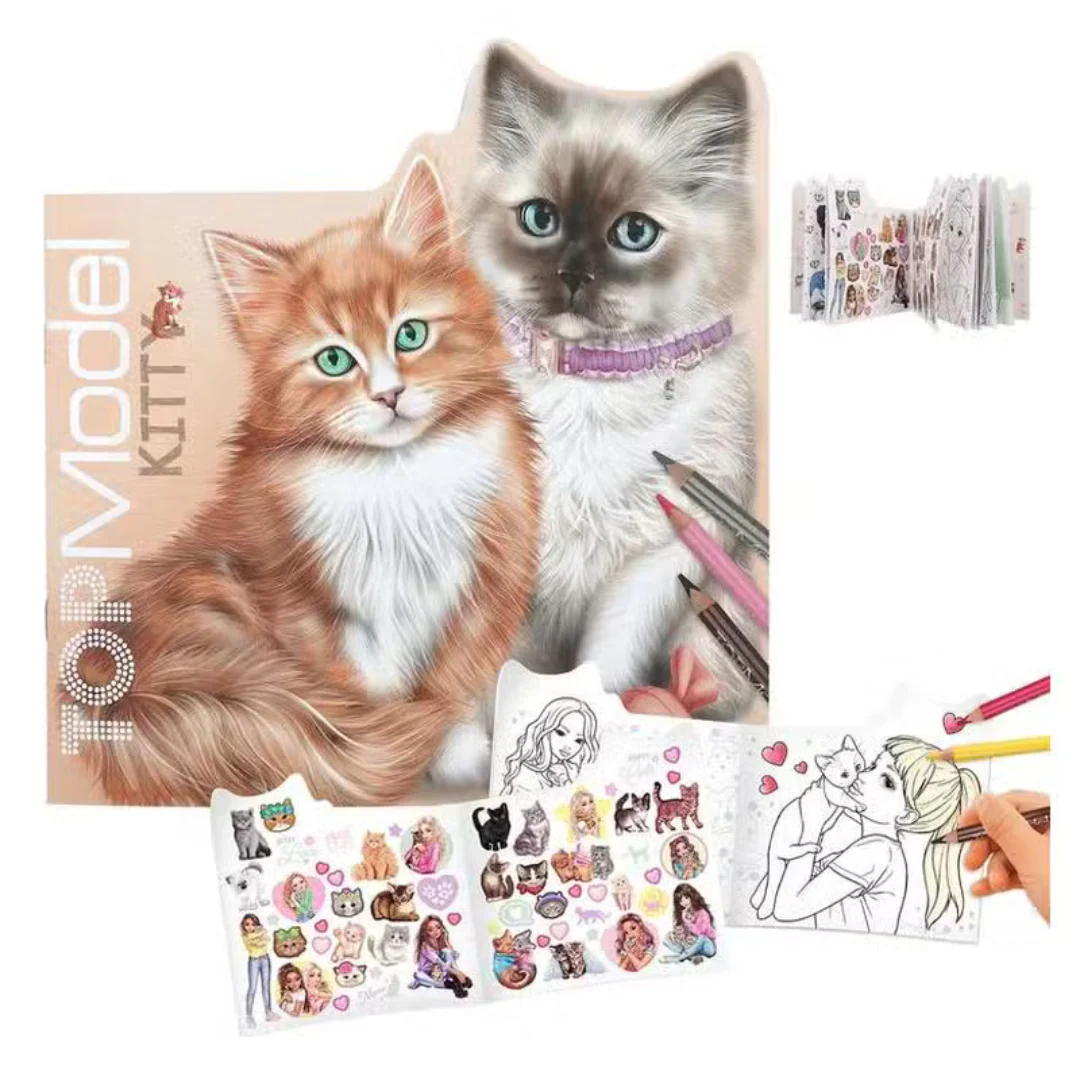 TopModel Book Colour Kitty Shape - Image 2