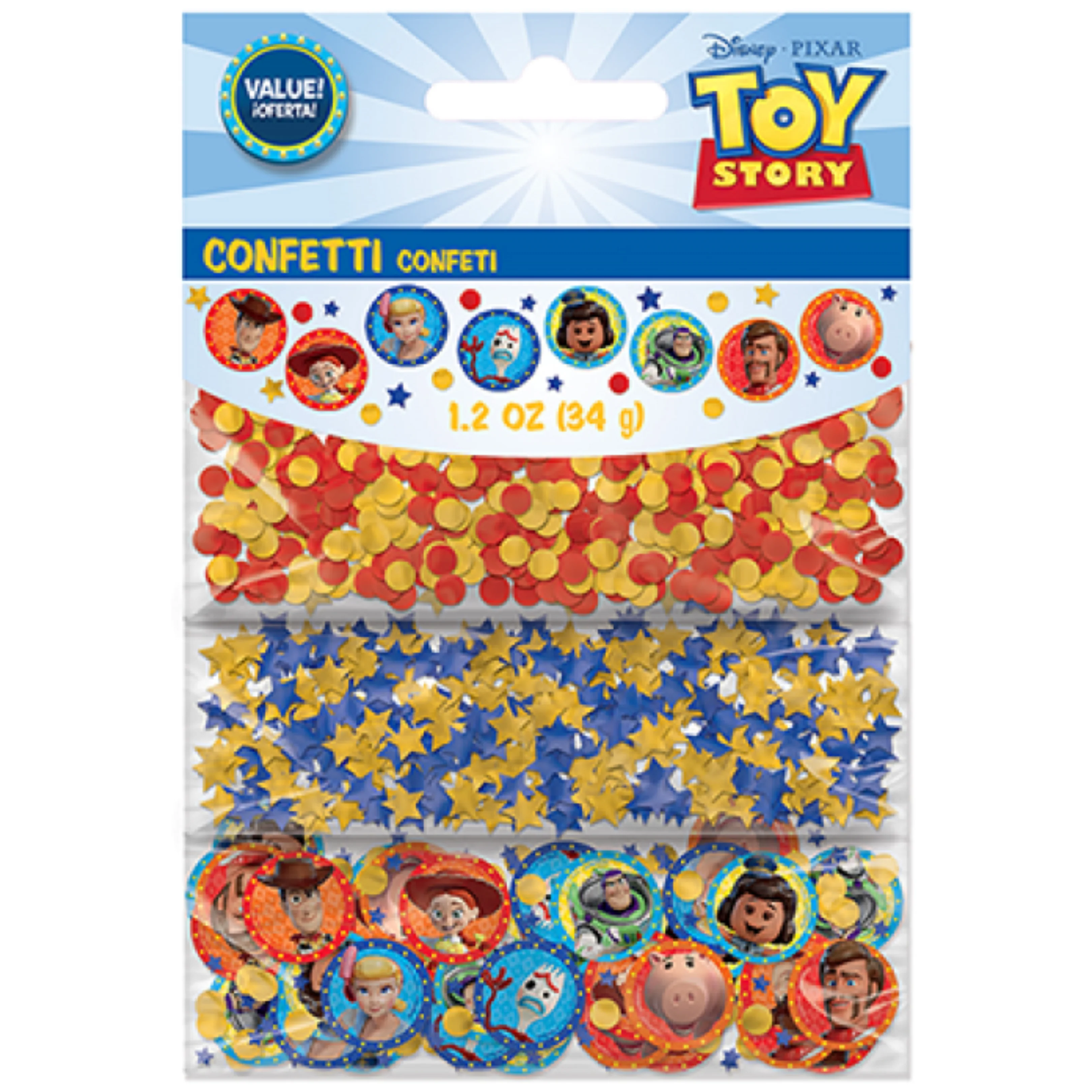 PARTY PROPS™ Toy Story 4 Value Confetti (34grms)