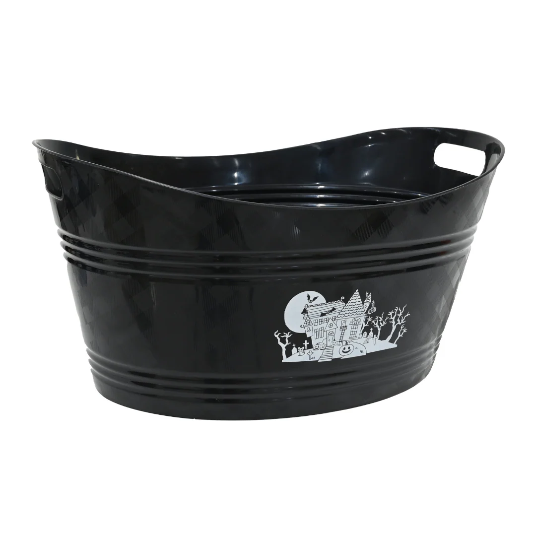Trick Or Treat Black Bucket 33Cm