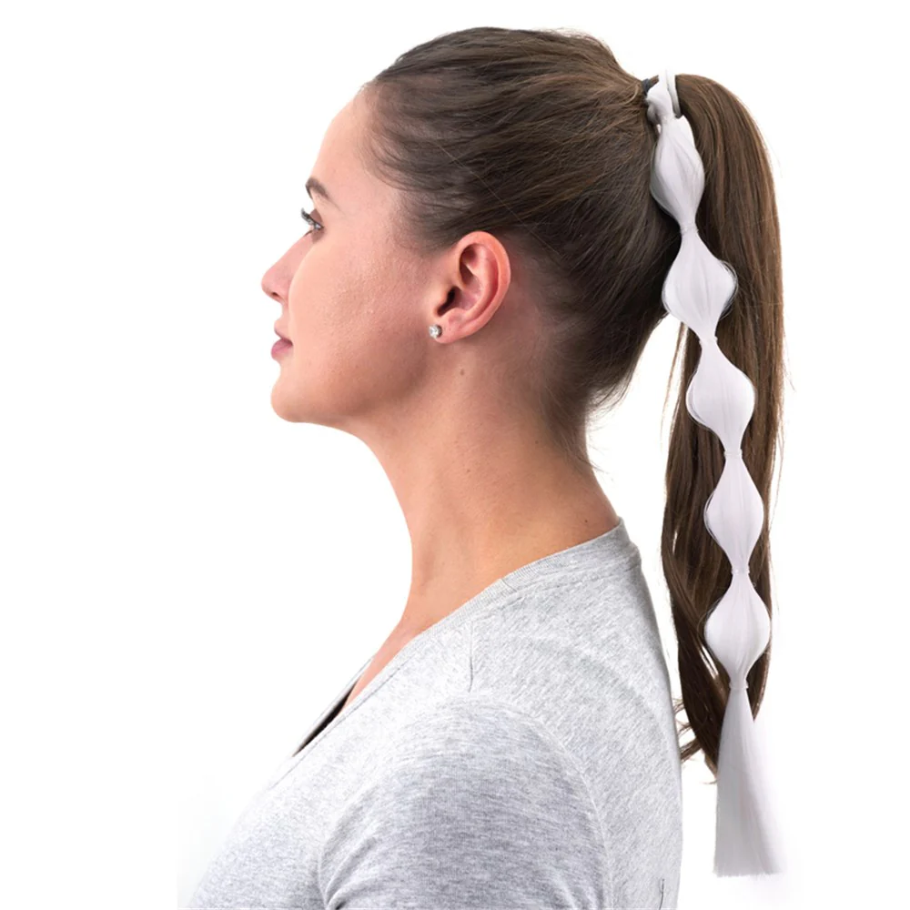 Trolls Single Boho Braid-White
