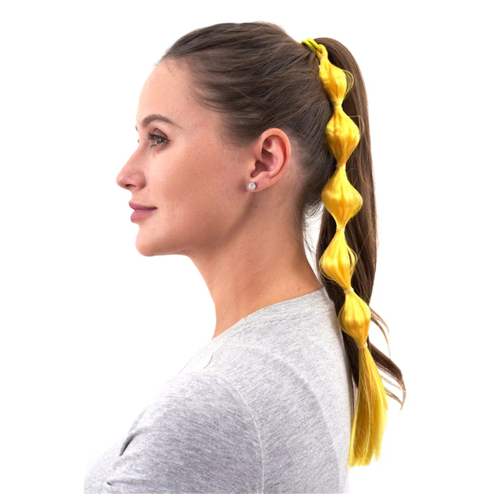 TROLLS SINGLE BOHO BRAIDYELLOW
