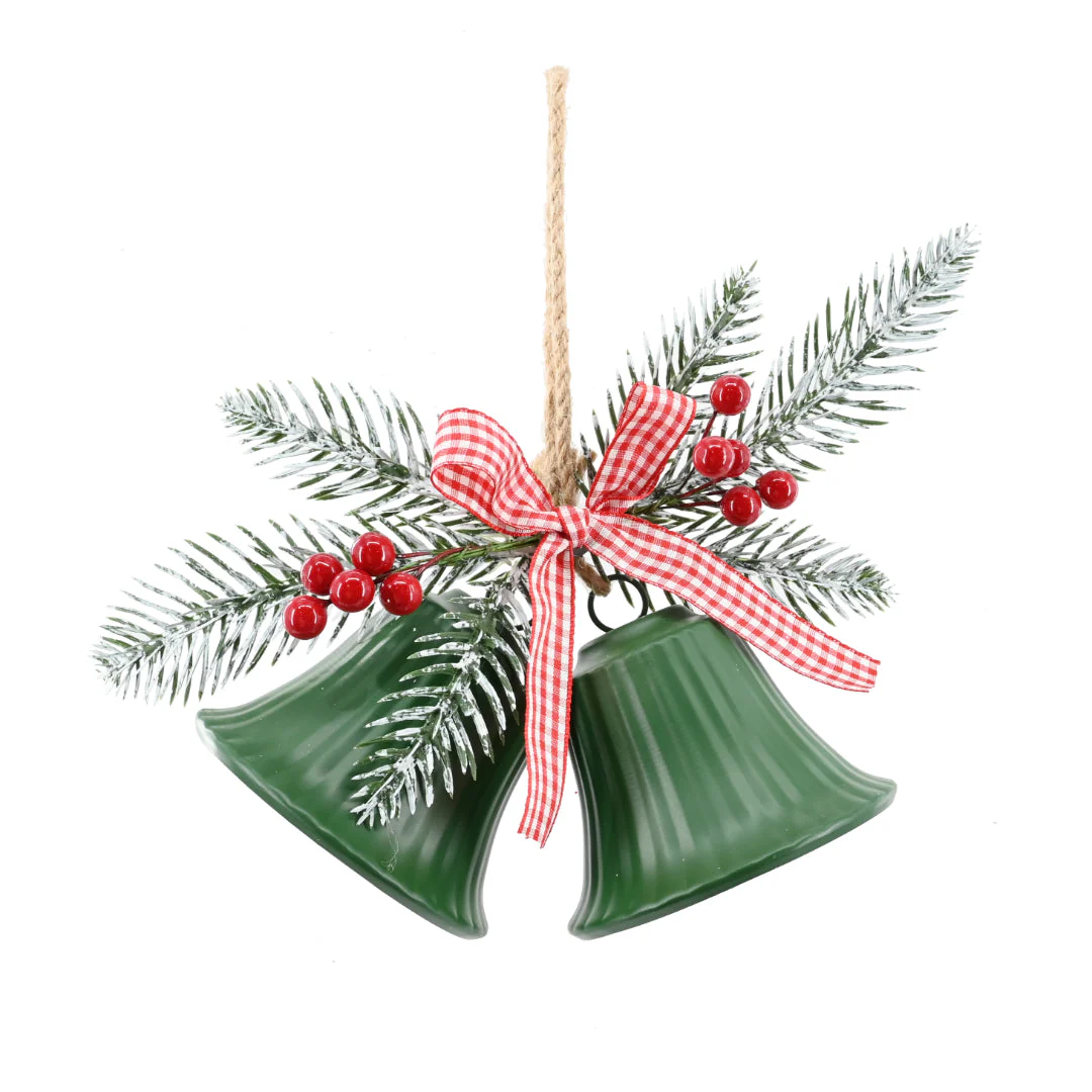 Twin Bells Hanger Gingham Bow Assorted - Image 4