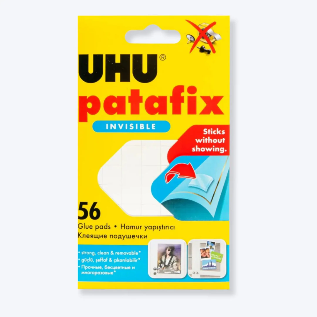 UHU patafix INVISIBLE 56 pads