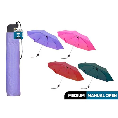Umbrella-55Hx98cmD-Pastel-5 AsstCol