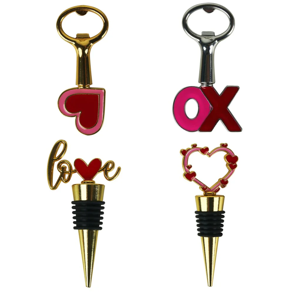 Valentine Bottle Stoppers assorted design
