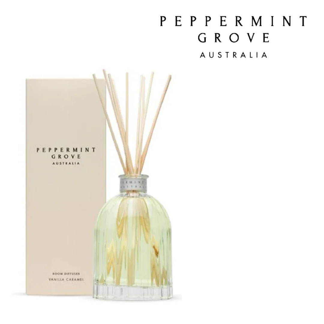 Peppermint Grove Diffuser 100ml - Vanilla Caramel